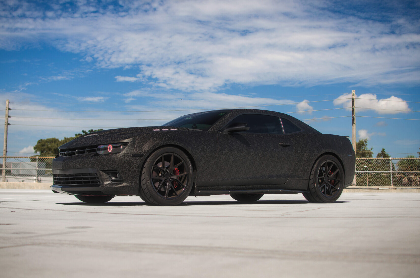 Carwrap chevorolet camaro i 3M 1080 Shadow Black Carwrap chevorolet camaro i 3M 1080 Shadow Black